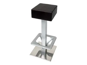 SG049 - Upholstered stool with footrest by Vela Arredamenti - view 2